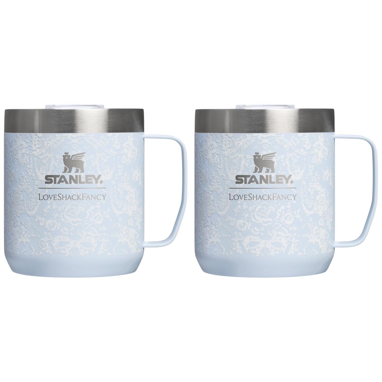 Stanley 1913 x LoveShackFancy Holiday Everyday Camp Mug Set | 12 OZ