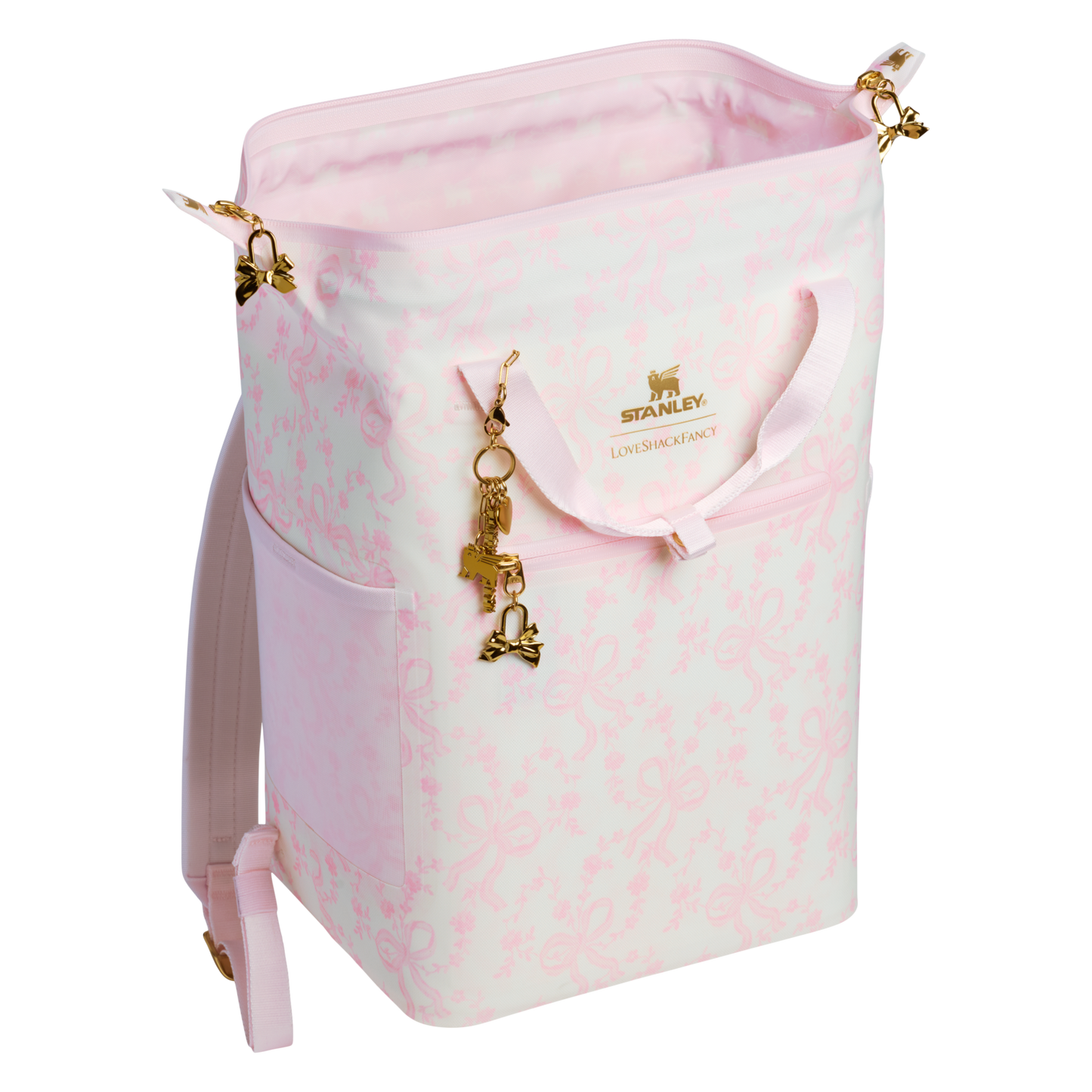 Stanley 1913 x LoveShackFancy Holiday All Day Madeleine Mini Cooler Backpack | 20 Can | 14 QT | 13.2 L