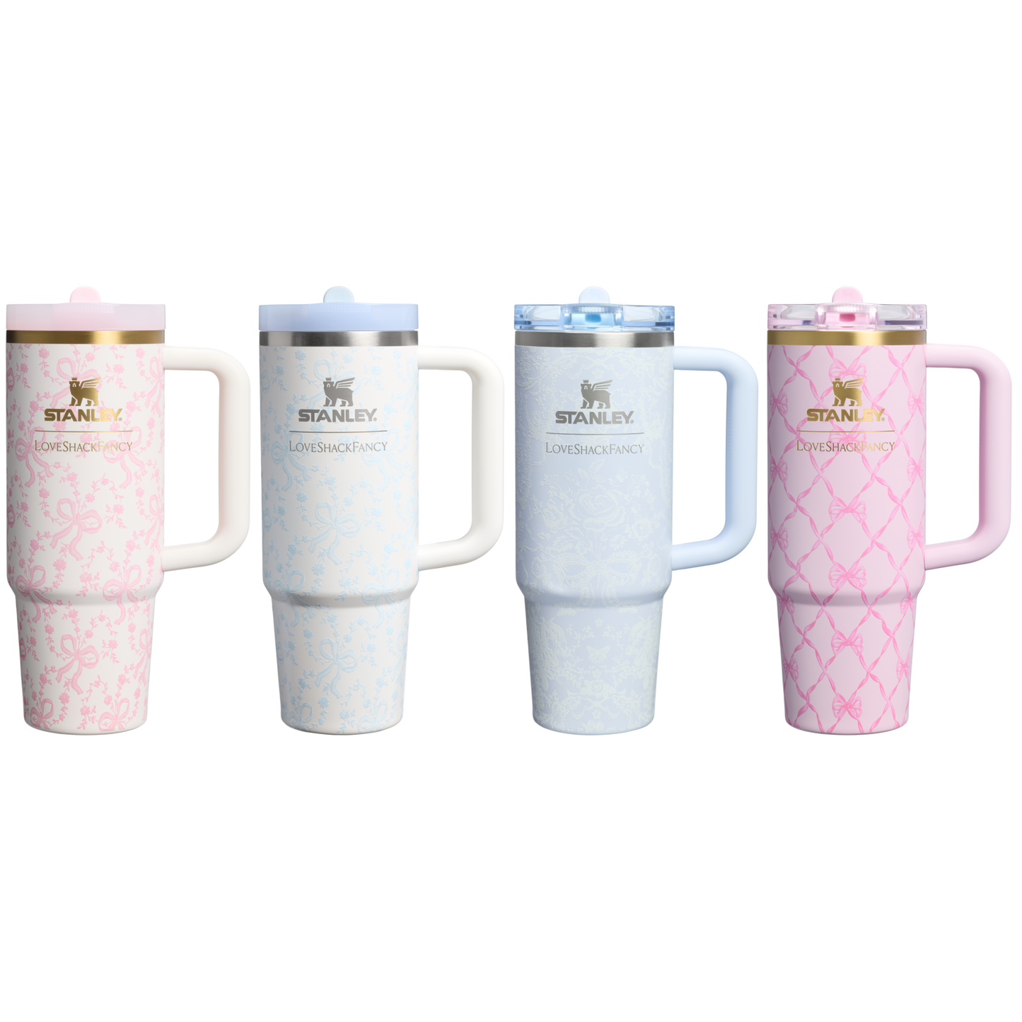 Stanley 1913 x LoveShackFancy Holiday The Quencher ProTour Set 4-pack | 30 OZ